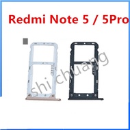 For Xiaomi Redmi Note 5 / 5Pro Sim Card Tray For Xiaomi Redmi note5 5 pro Sim Card Slot Holder Card Holder Reader SD Slot Adapter