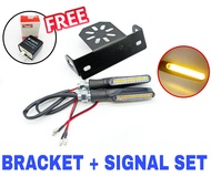 Number Plate Bracket Universal Tail Tidy with Led Signal Modification MT15 MT25 MT09 TNT600 Z250 Nin