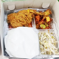 NASI KOTAK AYAM BAKAR PADANG