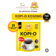 Kluang Coffee Cap TV Kopi-O Kosong 10gm x 20 sachets (Individual Pack) - by Food Affinity
