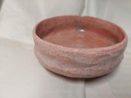日本 古董 赤樂燒 茶碗 抹茶碗 樂燒
