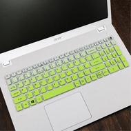 Keyboard Cover for Acer Aspire A515 51G 52G 3 A315-21 E15 E 15 E5-576 E5576 V3 V15 E5-553G/575G / Aspire 3 5 7 Seri 15.6" Laptop Keyboard Protector Keyboard Cover Soft Silicone Keybord Film Dust-proof