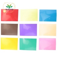 9 Piece Gel Light Filter Lighting Gel Filter for Film,Video,Photo,Stage (Multicolor)