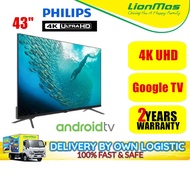 Philips 43" 4K UHD Android Smart LED TV 43PUT7129/68 7100 series