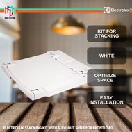 Electrolux E4YHMKP3 stacking kit with slide-out shelf for frontload washer and dryer Optimize Space 