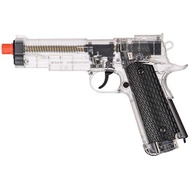 WellFire G292B-CR M1911 CO2 Airsoft Non-Blowback Pistol Clear