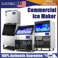 SUKINBO 350KG Commercial Ice Maker Machine Large Ice Cube Making Mesin Buat Ais Batu Pembuat Ais Bar