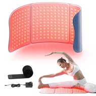 Red Light Therapy Pad 660nm 850nm for Body Pain Relief, Large 30x12inch Mat with Timer - Hello Face 