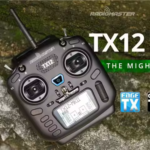 RadioMaster TX12 MKII Mark 2 MK2 Radio ELRS/CC2500 EdgeTX OpenTX 16CH Multi-Module Compatible Contro