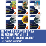 [ST] SAP Buku Latihan 2023 : Ready to Answer UASA Question Science / Mathematics Form 1, 2 & 3