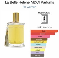 Decant▪️La belle Helene▪️MDCI Parfums // 西普花香調 果香 花香 香水分裝 香水試用 試香 fragrance perfume parfum tester sa