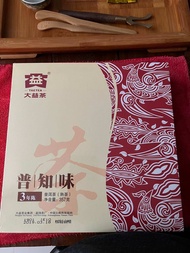 大益普洱茶生茶 普知味。2019年。357克