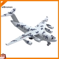 (New)  Diecast C17 Transport Plane Pull back Light Sound Aircraft Model Education Toy
