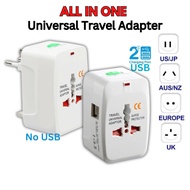 Universal Adapter Travel Adapter Universal Plug International Plug Adapter For Travelling 國際 插頭 2USB