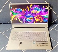 【出售】MSI Creator P65 8RD i7-8750H/GTX1050Ti/16GB/512GB 超輕薄 電競筆電