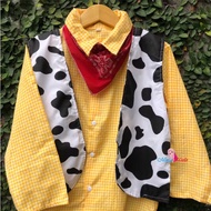 NEW Toy Story Kids Costume Top Only Slayer Vest Set | Jessie Woody Cowboy Cosplay Costume Toy Story 