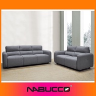 Nabucco N3740 2+3 Comfort Sofa Set[Warranty 5 Years][Delivery In West Malaysia][Can Choose Water Resistance Fabric or Casa Leather]