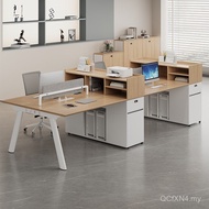 6 Table People 4 Double Desk Financial Combination Office Staff Desk Office Position Company Simple 