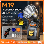 ไฟฉายเครื่องบิน ไฟฉาย M19 ไฟฉายคาดหัวLED ไฟเครื่องบิน m77 ไฟฉายไฟหน้า LED สีเหลือง สีขาว สีฟ้า3สีสาม
