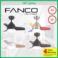 [Installation Promo] Fanco Bee 26" Balcony 3 Blade DC Ceiling Fan with 24W LED