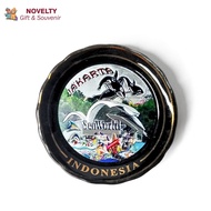 Fridge magnet souvenirs from Indonesia