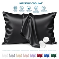 NITE9SILK COOLING Silk Pillowcase in Various Colors