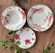 CLAYTAN LOOSE SET - EDEN PINK Ceramic Plate Pinggan Makan Seramik Kaca Tableware