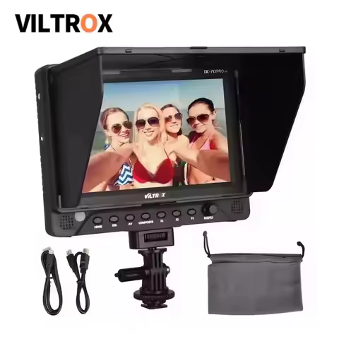 VILTROX DC-70PRO 7 Inches IPS Screen Field Video Monitor Full HD 1920x1200 4k Input SDI AV With Hist