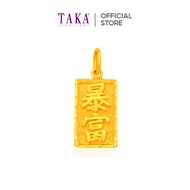 TAKA Jewellery 916 Gold Pendant