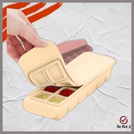 [firgi] Dual Lock Slim Multi Baby Food Cube Container 12-Cavity Beige, 240ml, 1pc / Korean Baby Food