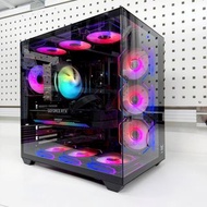 RTX3070Ti ✚ i9-10900F〈 32G ram｜1T Ssd 〉10把彩光風扇 ❄️全新海景式機箱 🧡打機電腦‼️ 規格睇內文 ⚠️ ❸ 個月保養 🖤 荔枝角工作室試機 🀫 GAMING