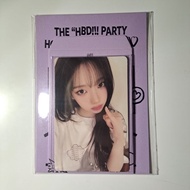 Official merch birthday KARINA AESPA sealed