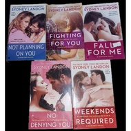 Sydney Landon Not Planning on you fighting for you fall for me no denying you weekends required