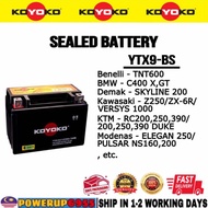 YTX9-BS YTX9 BTX9 KOYOKO SEALED BATTERY BATERI SEAL Z250 TNT600 DUKE VTS200 ELEGAN PULSAR SKYLINE VE
