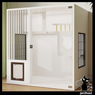 Cat villa solid wood cat cage cat house home cat display cabinet sangkar kucing cat villa sangkar ku