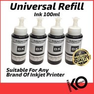 [Ready Stock] Epson Ink Black 1Set Pack - L120 - L220 - L360 - L365 - L565 - Printer - Computer - Of