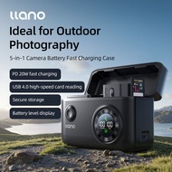 Llano ที่ชาร์จแบตเตอรี่กล้องอเนกประสงค์-การชาร์จ · การจัดเก็บ · เครื่องอ่านการ์ด · ผู้จัดงาน · จอแสด