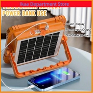 288 LED 8000W Portable LED Work Light USB Rechargeable Solar Work Lights COB Floodlight Magnetic Lan