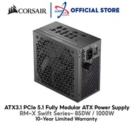 CORSAIR RM850X / RM1000X SHIFT CYBENETICS GOLD FULL MODULAR ATX3.1 PCIE 5.1 POWER SUPPLY / PSU