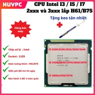 CPU Disassemble Intel I3 – I5 – I7 Gen 2 & Gen 3 installed H61/B75 with free thermal paste
