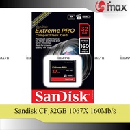 Thẻ nhớ CF Sandisk 32GB Extreme Pro 1067X New (160 Mb/s)