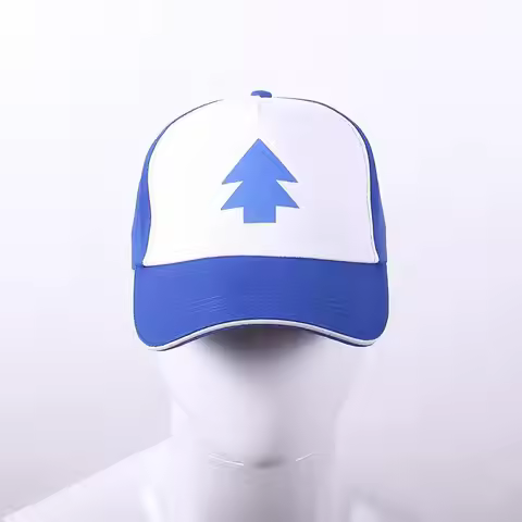 Cartoon Pines Hats Gravity Falls Dipper Baseball Caps Cosplay Accessories Hat Canvas Adjustable Boys