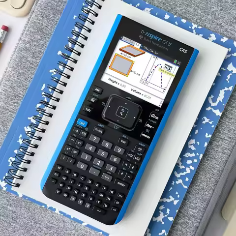 New Best Selling TI-Nspire CX II CAS Color Graphing Calculator with Software