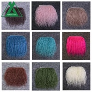 FORBETTER BJD Hair Row, Fake Hair Bjd Dolls BJD Hair Wefts, DIY Hair For Dolls Wig Handmade Hook Col