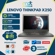 LENOVO THINKPAD X250/X270 ULTRABOOK - CORE I5 5TH/6TH GENERATION/ 8GB RAM / 256GB SSD WINDOW 10 PRO