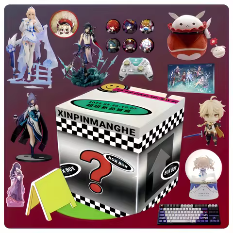 miHoYo Game Cosplay Luck Bag Honkai Impact 3RD&Honkai: Star Rail&Genshin Impact&TEARS OF THEMIS Xmas