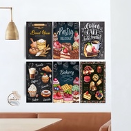 Bread Shop Wall Decoration 20x30cm Bakery Aesthetic Wall Display Bakery Wall Decoration