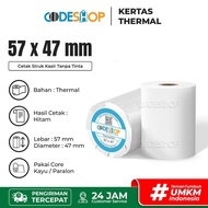 Kertas Thermal 58x47 mm Printer Kasir Kassen Iware Blueprint