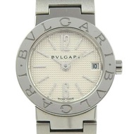 二手 Bvlgari BVLGARI Bvlgari 手錶 BB23SS，不銹鋼，瑞士製造石英機芯，模擬顯示，白色錶盤，Bvlgari，女士。