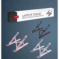 laptop Stand Portable Hands Free ABS Adjustable Foldable Laptop Desk Stand P6